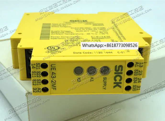

UE43-2MF2D2 genuine SICK safety relay UE43-2MF2D2 6024893 in stock