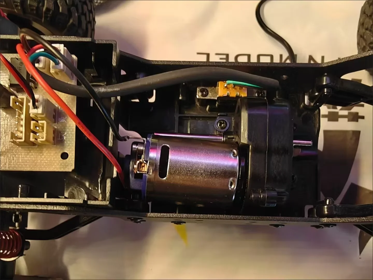 ل MN99S MN78 C24 C34 فرشاة المحرك RC سيارة ترقية جزء 370 موتور 27000 دورة في الدقيقة موتور ترقية أجزاء الملحقات #6