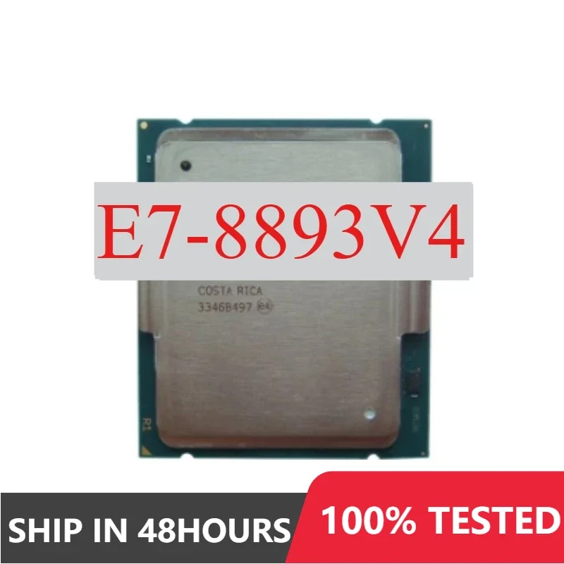 1pcs/lot Perfect test E7-8893V4 CPU 4-core 3.20GHZ 60MB 14nm LGA2011-3 E7 8893V4 processor