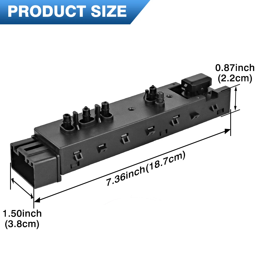 SW-7259 9L3Z14A701FB Front Left or Right Power Seat Control Switch for Ford Expedition 2007-2017