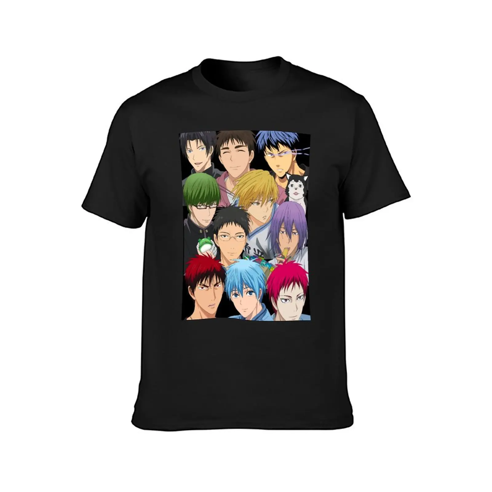 Kuroko’s basket montage T-Shirt quick-drying kawaii clothes summer clothes mens graphic t-shirts anime