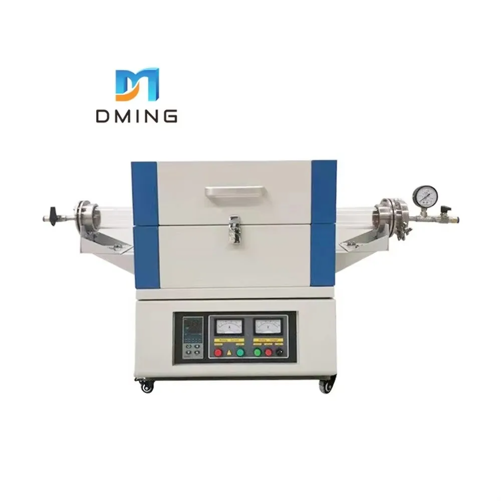Rotary Tube Furnace for Lithium Iron Phosphate Solid-Phase Synthesis High Temperature Electric Heating Lab Equipment