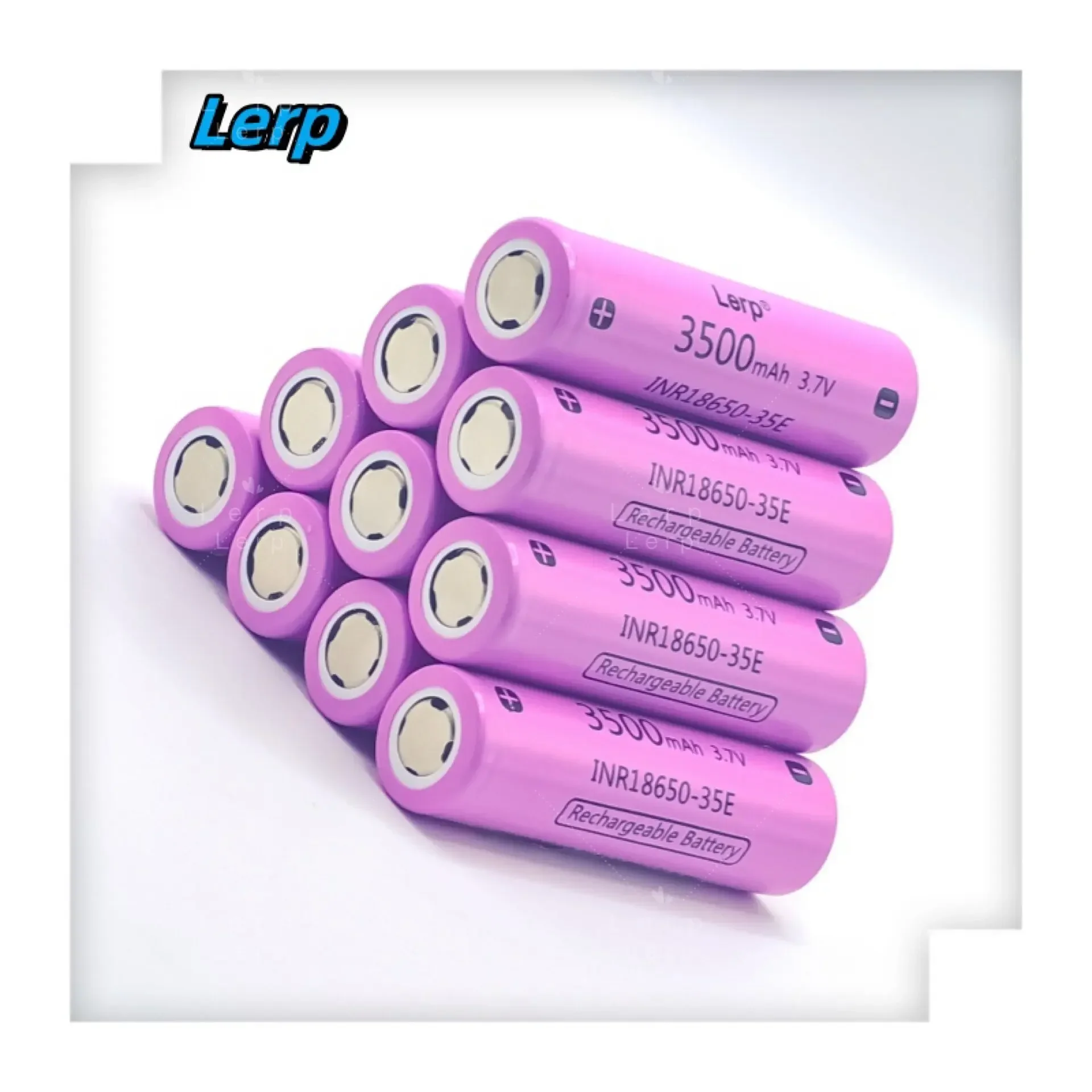 Original INR 35e 3.7V 3500AH Rechargeable Battery 18650 Ontlading 20A for All Kinds of Electronic Products