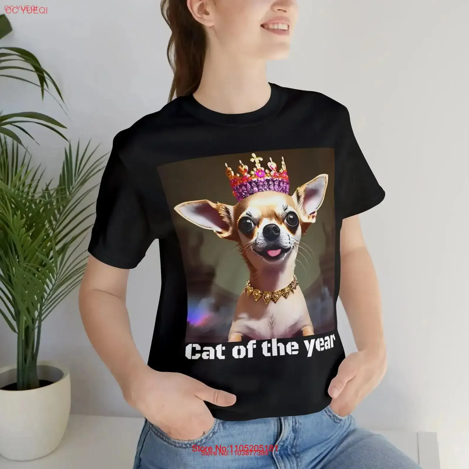 

Cat of the year T Shirt vintage Washed Comfortable Breathable Stylish Versatile Stretched Top For Everyday Wear homme graphic