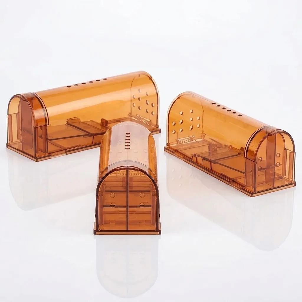 1Pc Mouse Traps Small Trap Indoor Outdoor Live Mouse Trap Catch and Release Ideal No Kill Mouse Traps for Rodents Pest