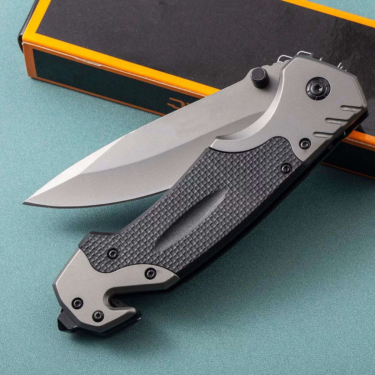 Stainless Steel Folding Knife Multifunctional Tool EDC Tactical Pocket Knife Outdoor Camping Wilderness Survival Knife