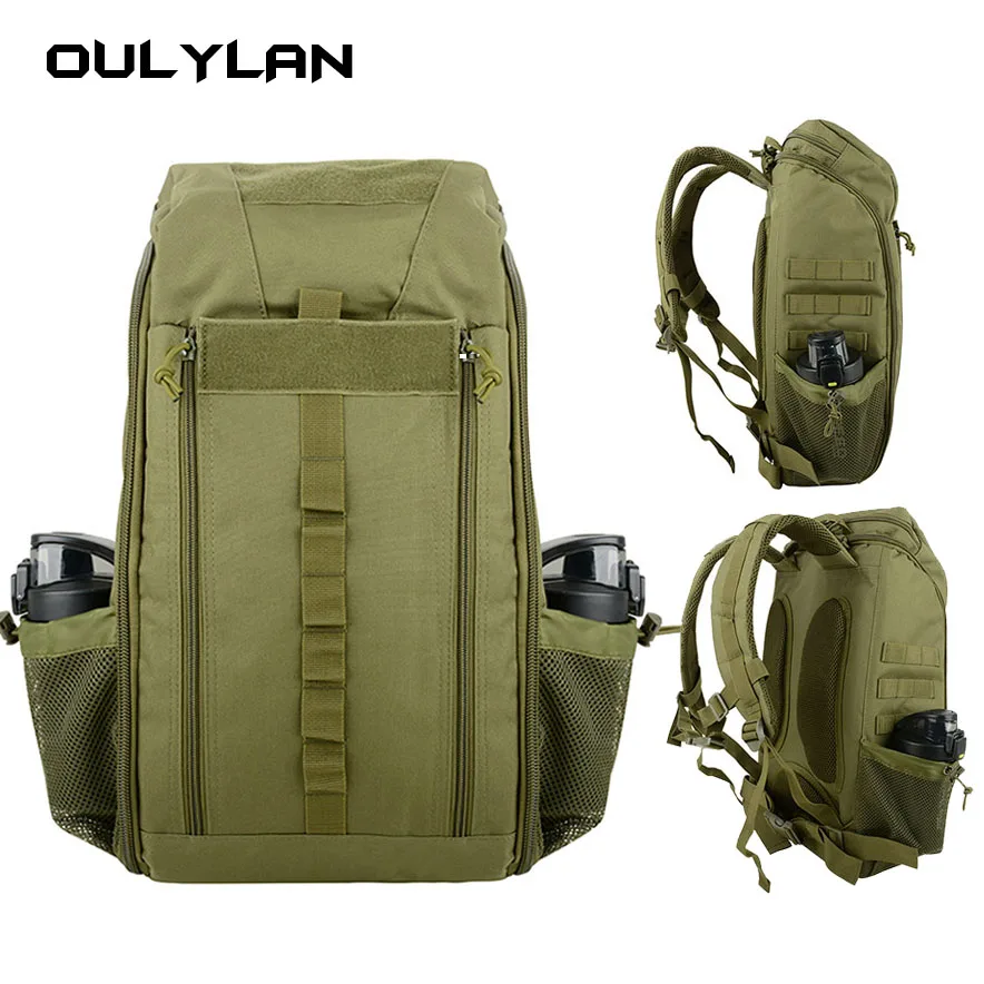 Imagem -02 - Oulylan-mochila Médica Tática Masculina Outdoor Esporte Caminhadas Ciclismo Bolsa de Emergência Tecido Oxford Mochilas Suprimentos