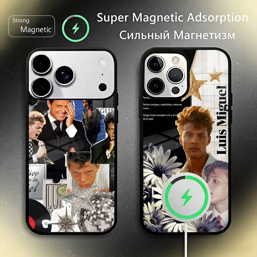 

L-Luis M-Miguel Phone Case For iPhone17,16,15,14,13,12,11 Plus,Pro Max For Magsafe Wireless Charging