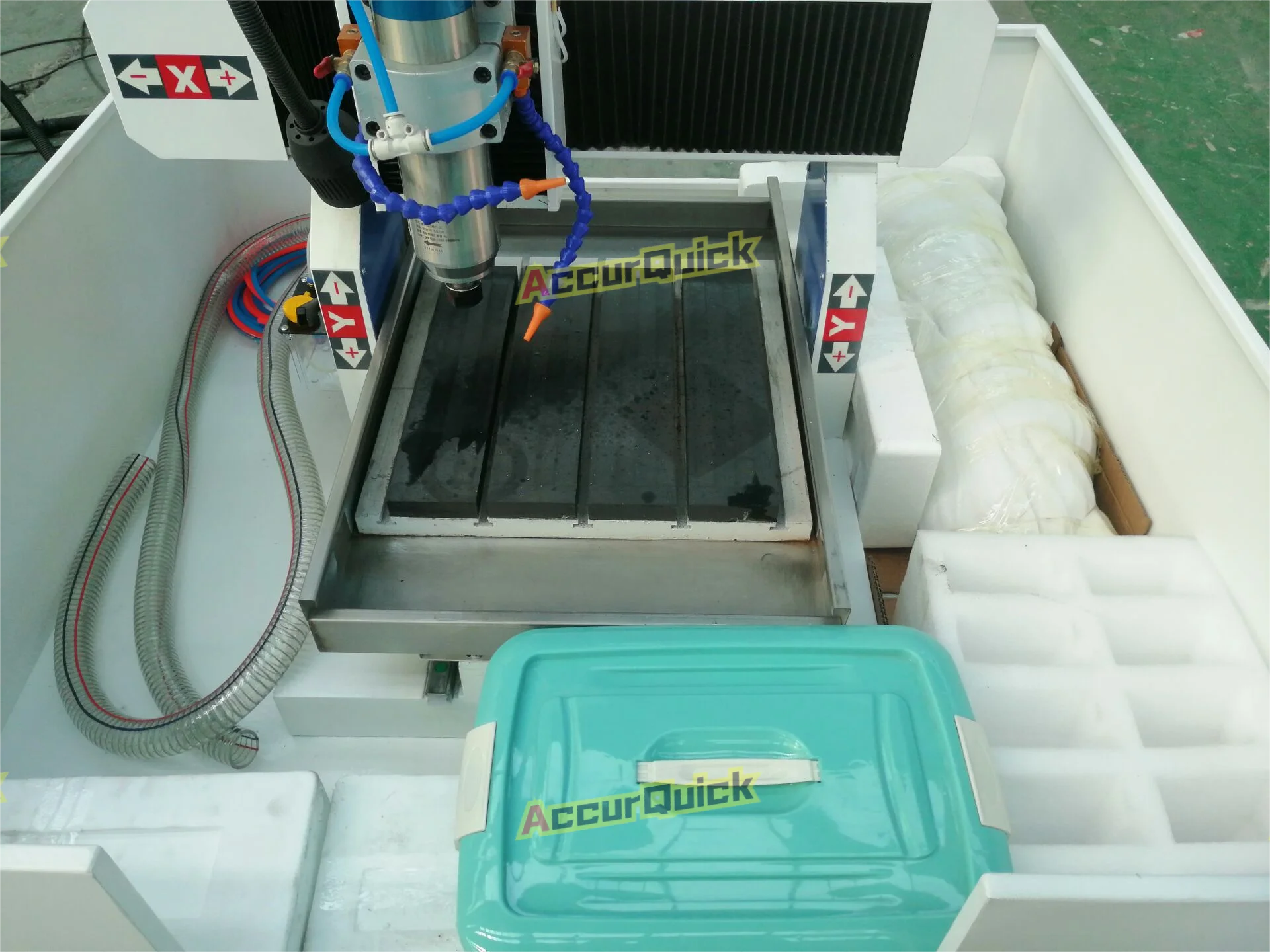 Best Price 400*400mm CNC Metal Engraver 1500W Spindle CNC Router for 2D 3D Engraving
