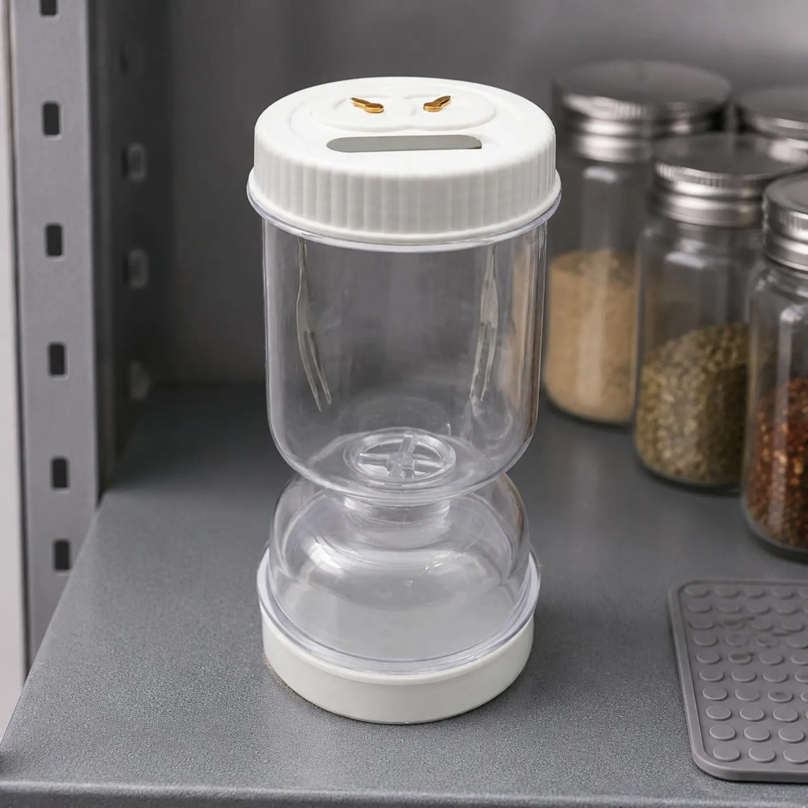 Dry Wet Separation Jar Airtight Timer Pickle Jar Kimchi Container Strainer Lid Kitchen Storage Easy to Clean
