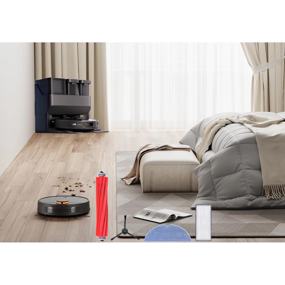 Beste Voor Roborock S7 S7+ S7 MaxV S7 MaxV Plus T7S T7 Plus T7S Plus Robotstofzuiger Belangrijkste Zijborstel Hepa Filter Mop Doek