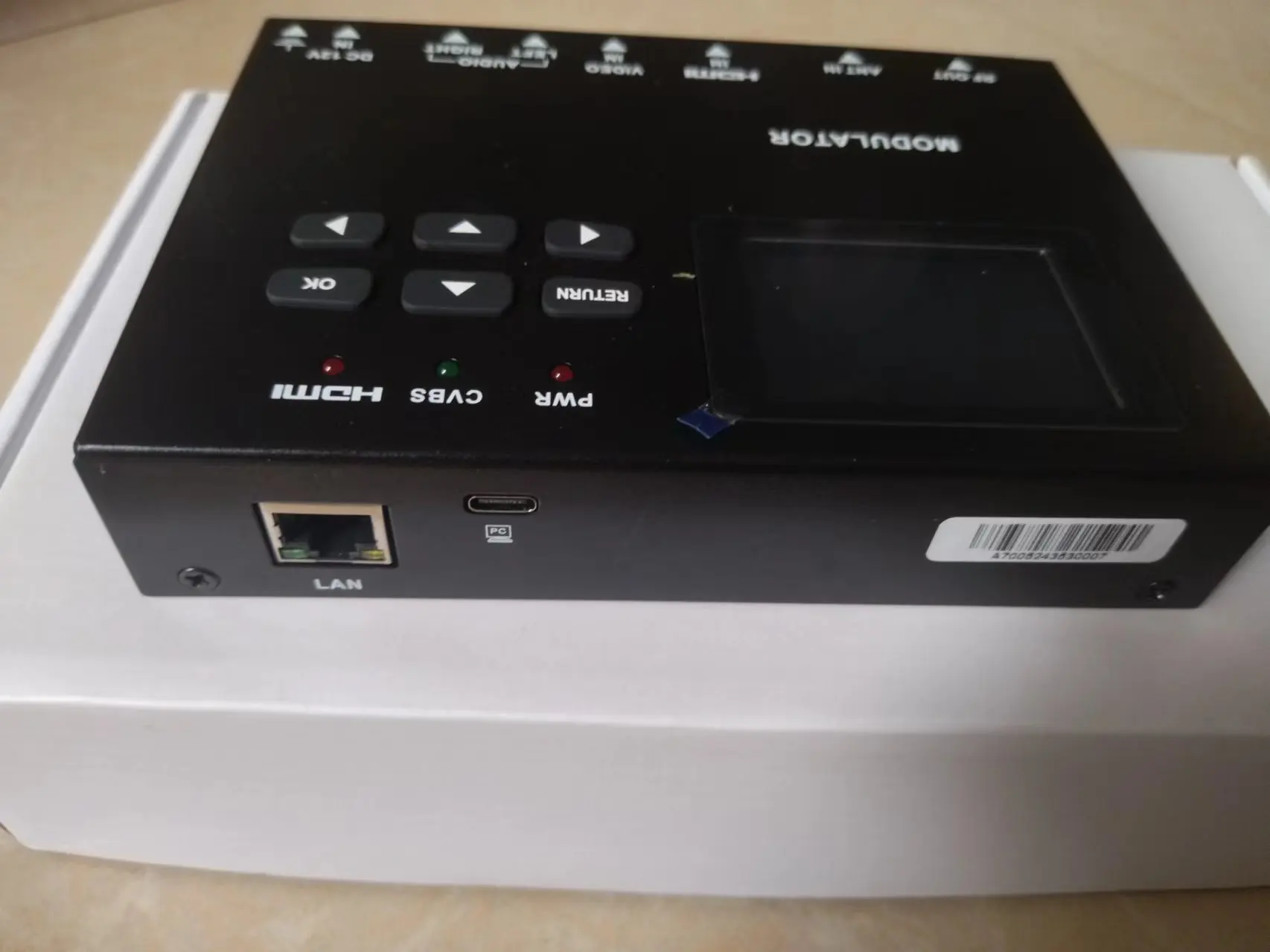 مُغير ساتلينك-ATSC ، مسار واحد ، HD من من من من من ، من أجل الولايات المتحدة الأمريكية ، كندا ، كوريا الجنوبية ، كوستا باندا ، مقابل من