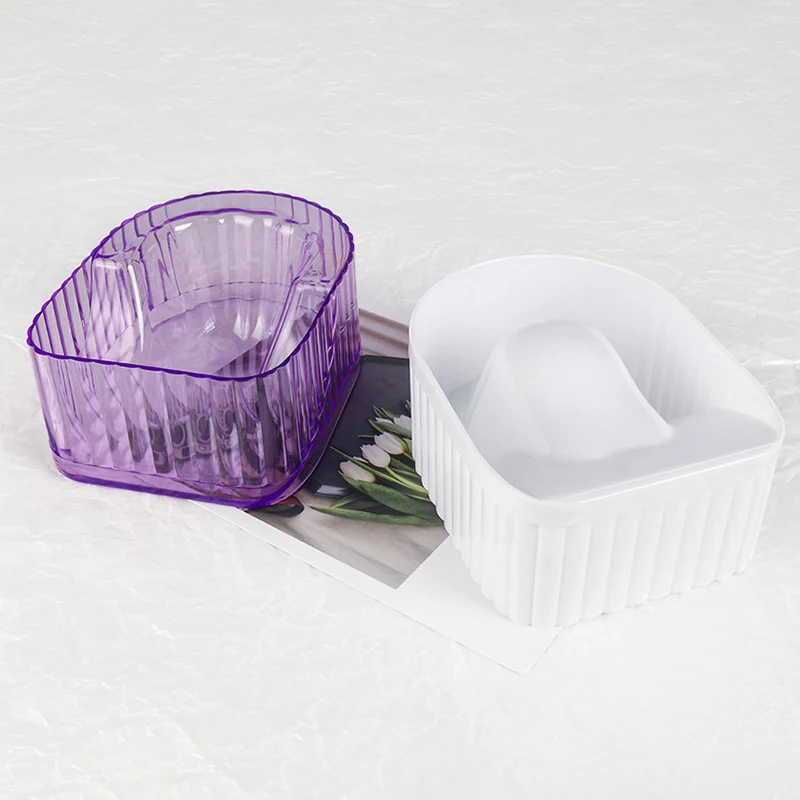 Nail Art Soaking Bowl Acrylic Soak Off Gel Polish Dip Powder Remover Manicure Bowl For Nail Art