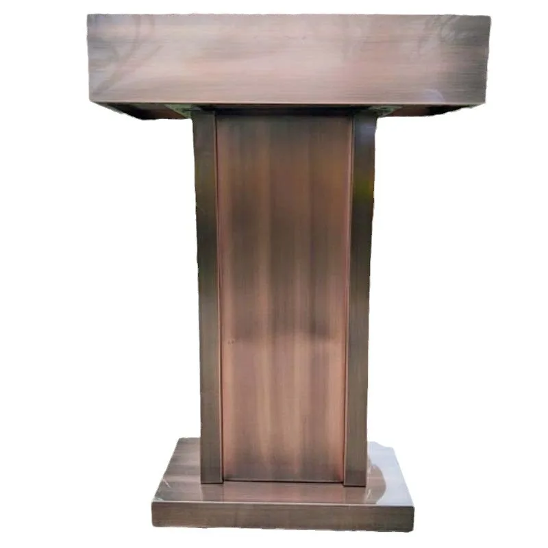 Stainless Steel Lecture Desk Lecture Desk Reception  Welcome  Presiding Outdoor Lecture