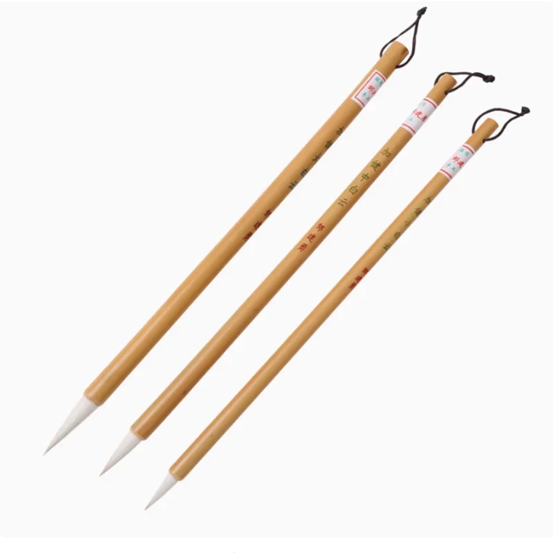 

3PCS Traditional Chinese Calligraphy Brushes Pen Set Multiple Hairs Writing Brush Artist Painting Brush Watercolor Brush Pen