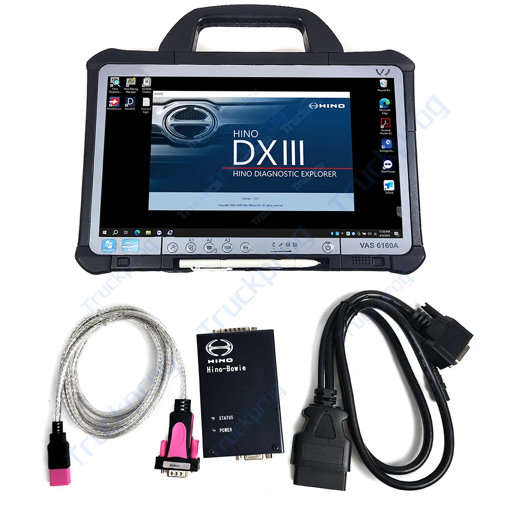 

Tablet Software Installed for Kobelco for Hino Truck Diagnostic Tool for Hino Bowie DX Explorer Excavator Diagnostic Tool