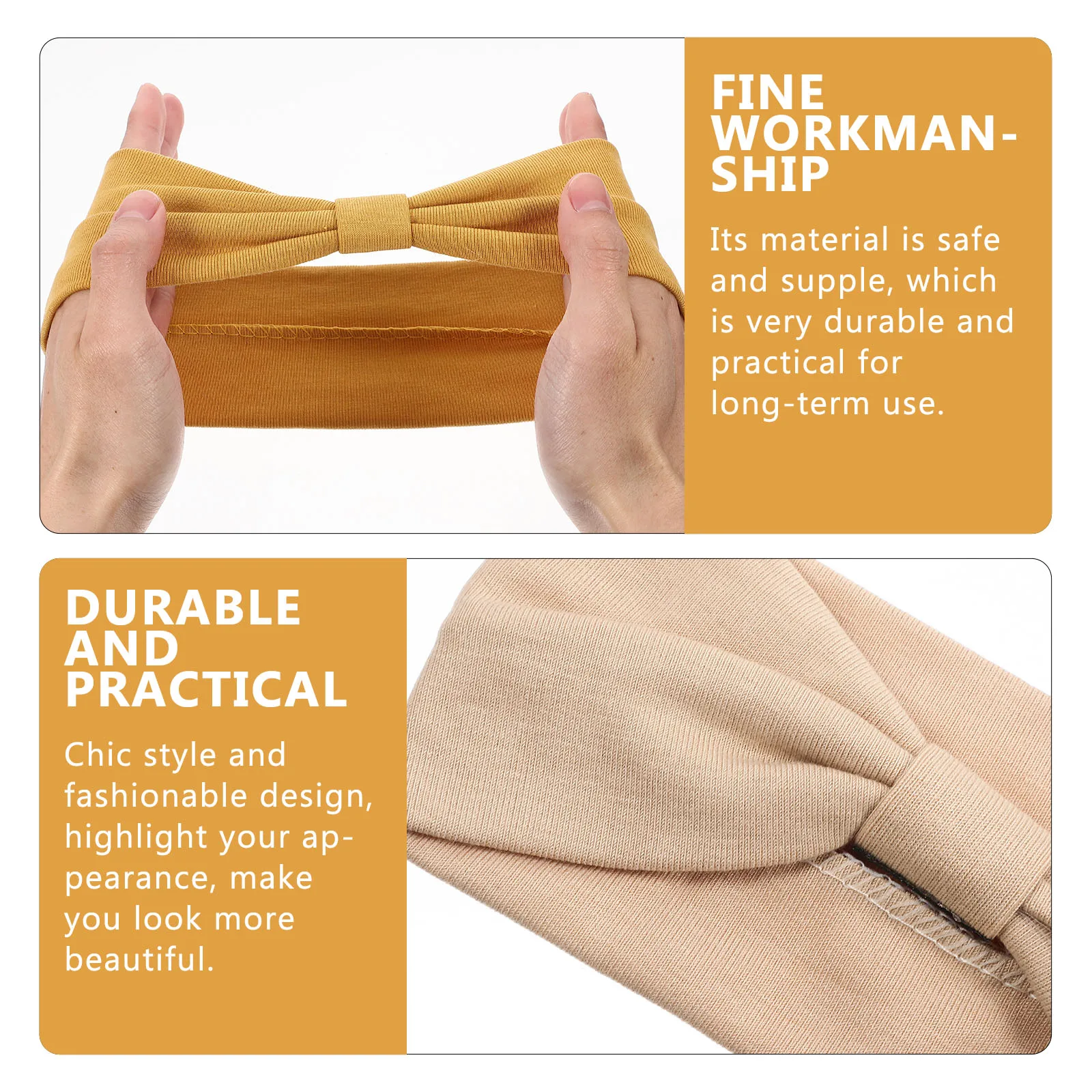 

2pcs Cotton Headb s Women Face Wash Headb Skincare Makeup Hairb Hotel Elastic Satin Practical Water Absorbing Long Term Use