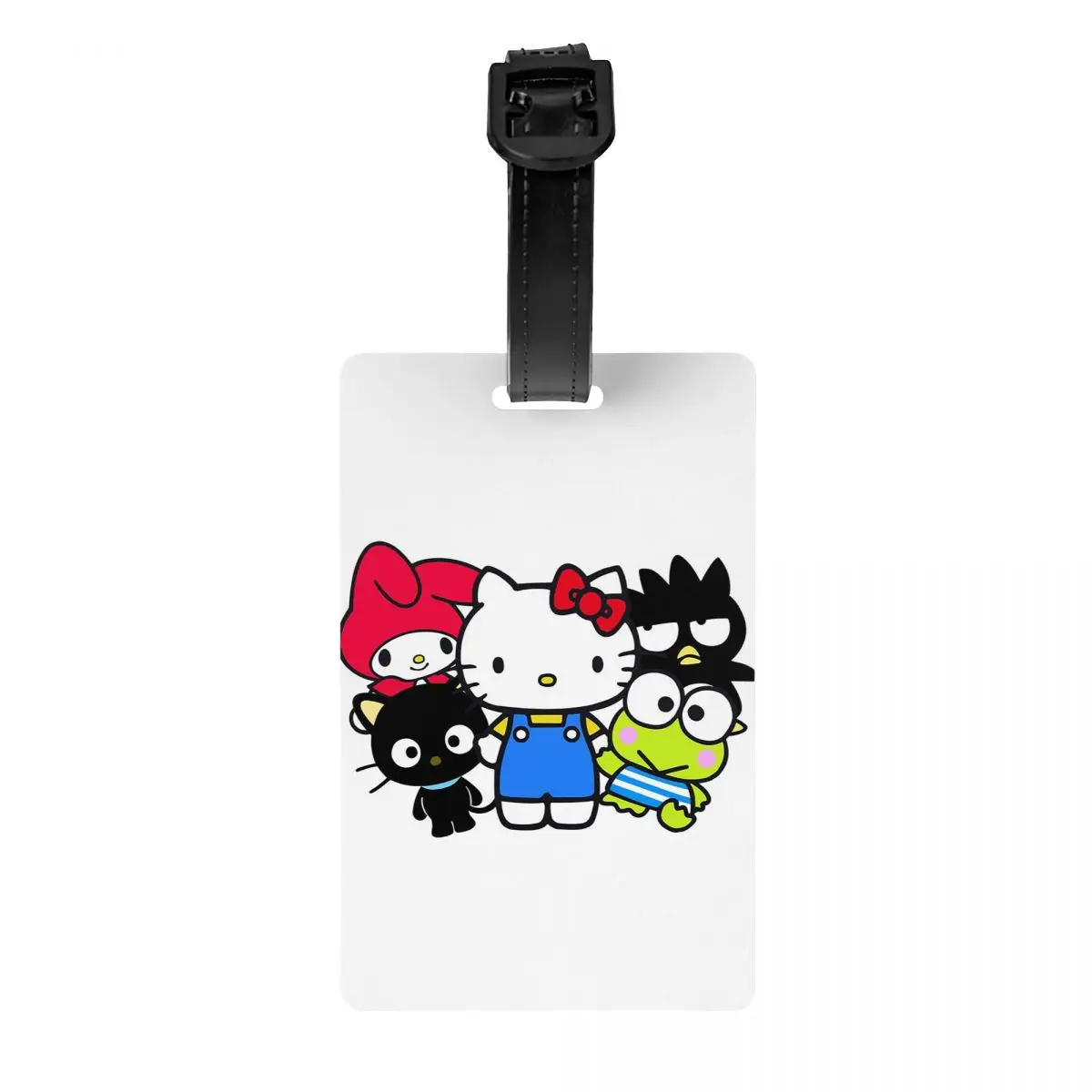 

Багажные бирки с милым мультяшным котом «Hello Kitty And Friends» для чемоданов, забавные багажные бирки, конфиденциальная обложка, имя, удостоверение личности
