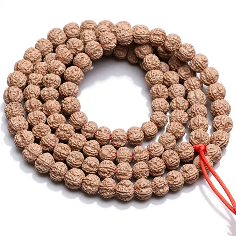 100% Real Big Rudraksha Bodhi Beads Strand 12mm 13mm 14mm 15mm 16mm