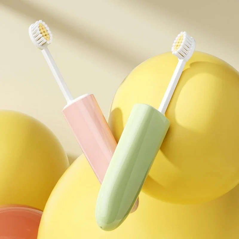 30Pcs Dental Brand-new Portable Travel-sized Folding Toothbrush and Toothpaste Set Multi-functional Suitable for Adults