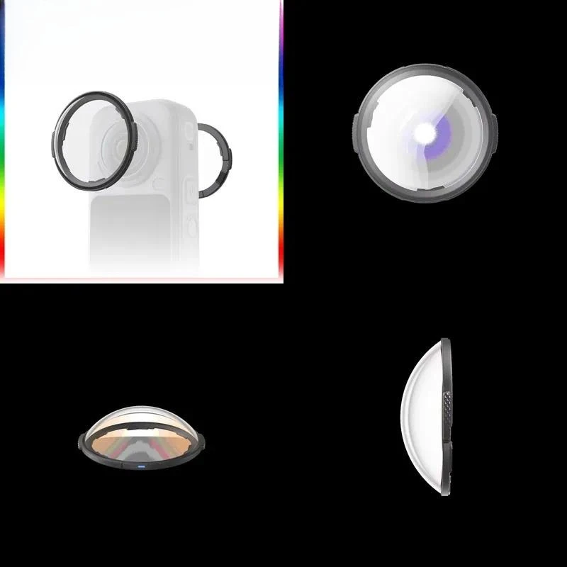 insta360-x6-360度パノラマアクションカメラ用、標準レンズガード、傷防止レンズ保護カバー、アクセサリー