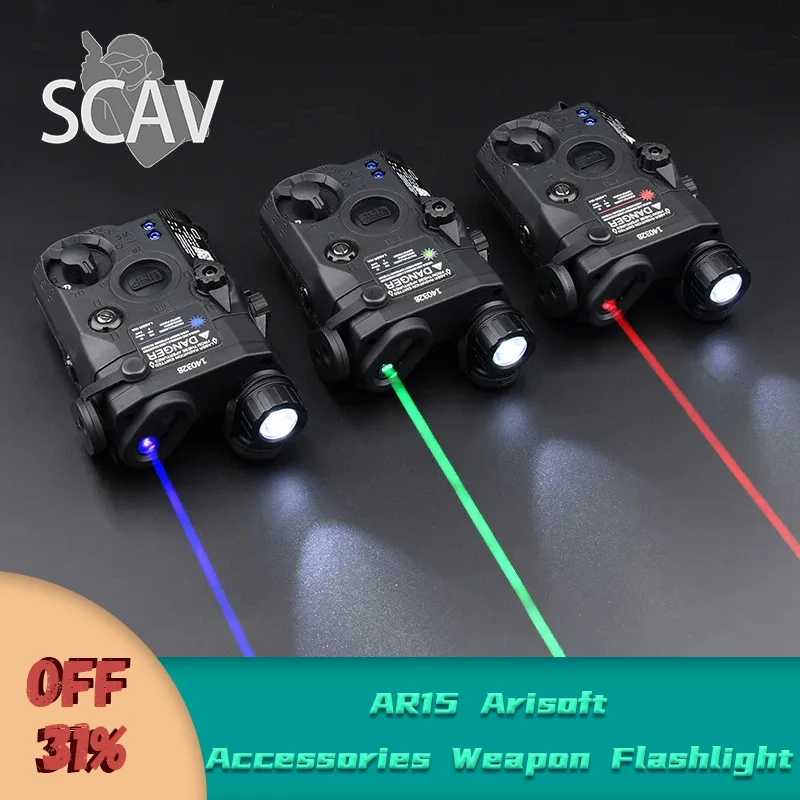 

WADSN PEQ 15 PEQ-15 Red Dot Green Blue Laser Pointer Sight For 20mm Picatinny Rail AR15 Arisoft Accessories Weapon Flashlight