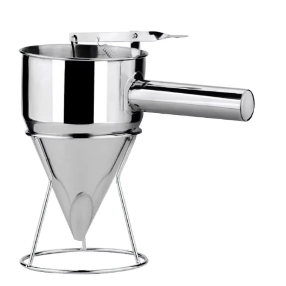 

2025 New Stainless Steel Funnel Dispenser Baking Tools with Batter Baker Cooking Tool Kitchen Accessories