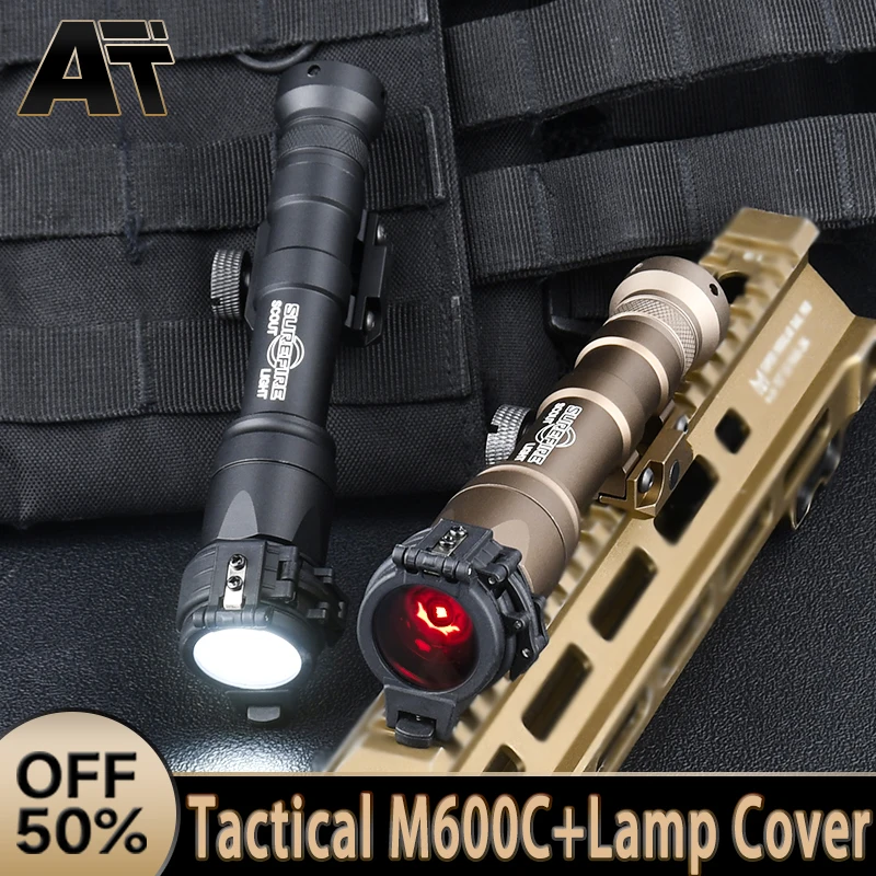 

Tactical WADSN M600 Flashlight White Light Diffuser IR Fill Light Lamp Cover LED Airsoft Weapon Scout Light Hunting Accessories