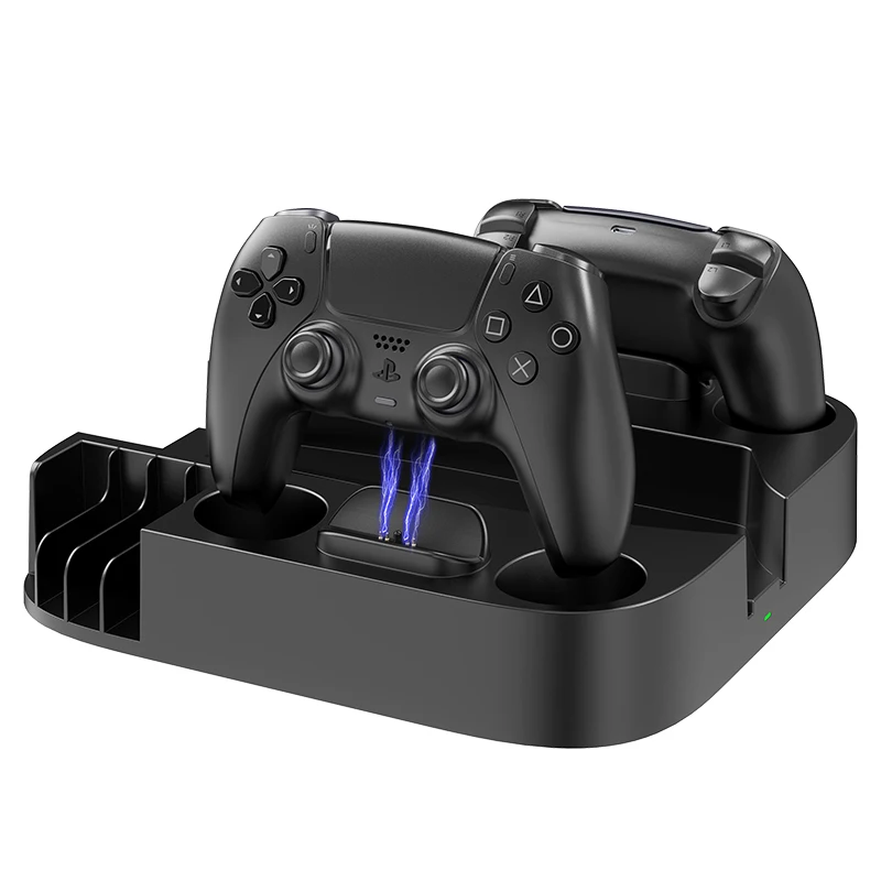 

PS5 CD-ROM Digital Edition Console Gamepad Cooling Charging Base Convenient Game Card Storage Stand for PS5 Game Accessories