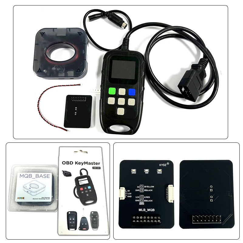 English Version KYDZ MQB  Tool Key Programmer For Audi Vw L-amborghini  B-entley Calculate MLB Data Generate Dealer Key