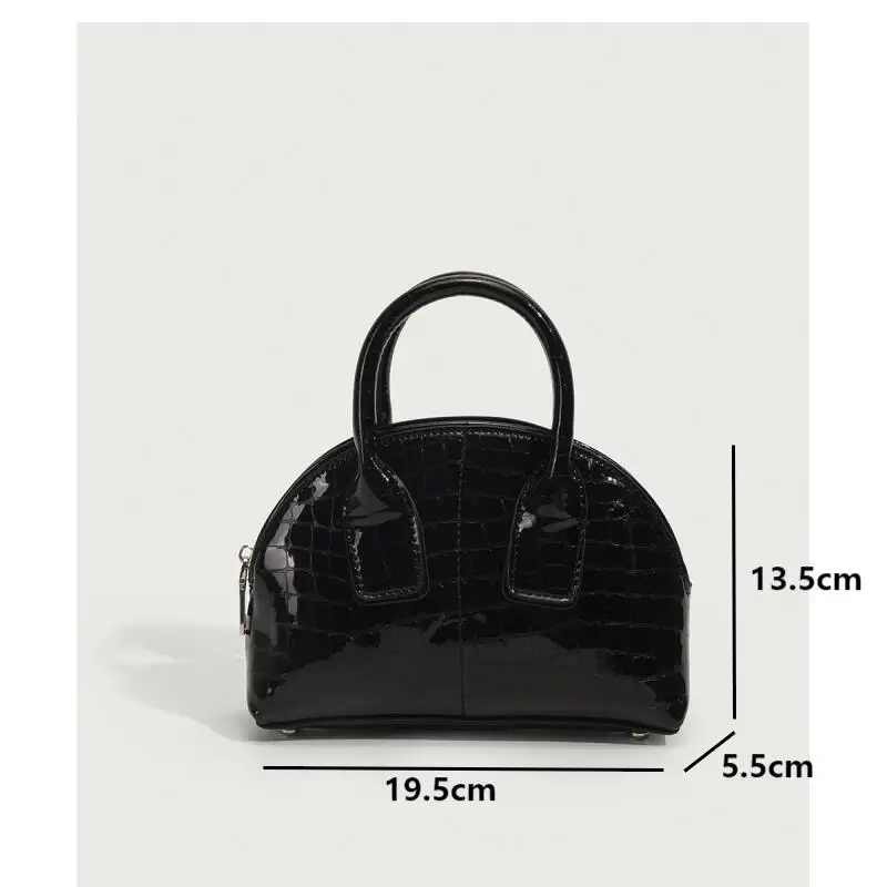 2024 New Fashion Leather Women Top-Handle Bags High-quality Shell Female Handbags Luxury Ladies Mini Shoulder Crossbody Bags