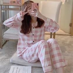 Ladies Korean Version of The Long-sleeved Loungewear Ladies Ins Style Students Fresh Cross-border Wholesale Women's Clothing Ms.