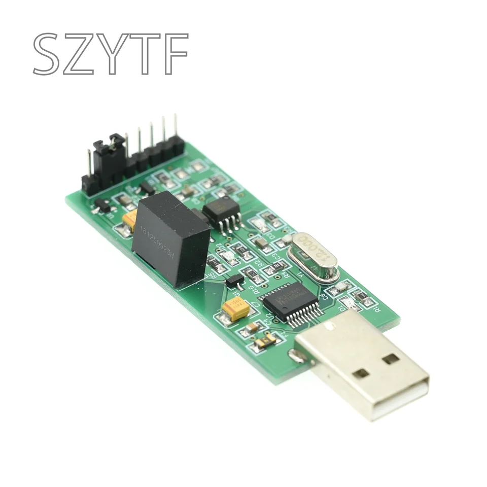 High-speed isolation USB to TTL serial power supply optocoupler isolation 3.3V 5V TTL output CH340 module