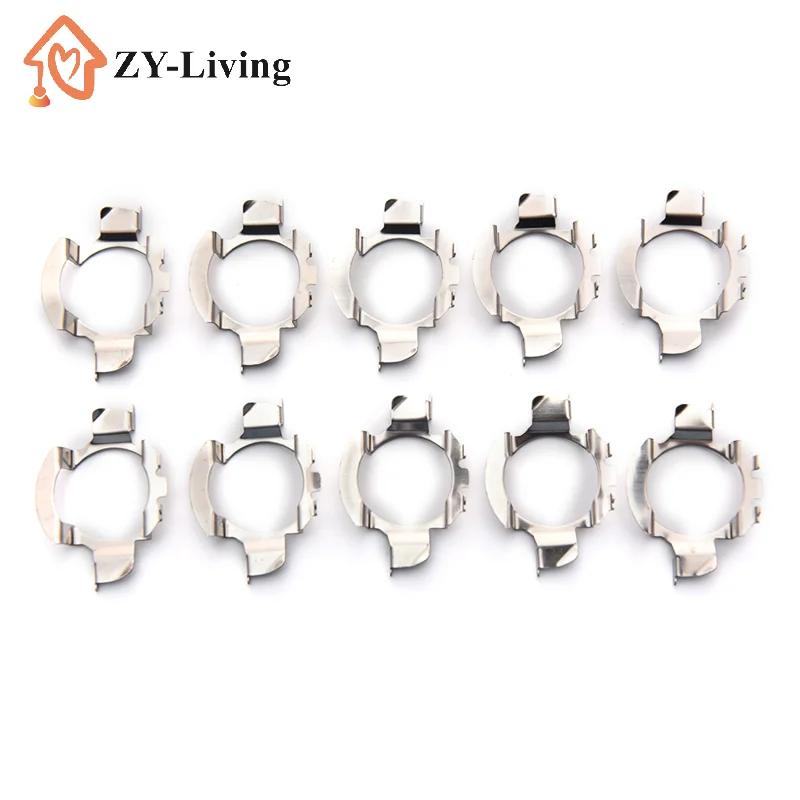 

10Pcs H7 Adapter Headlamp Socket Car Led Bulb Holder Lamp Base For D101