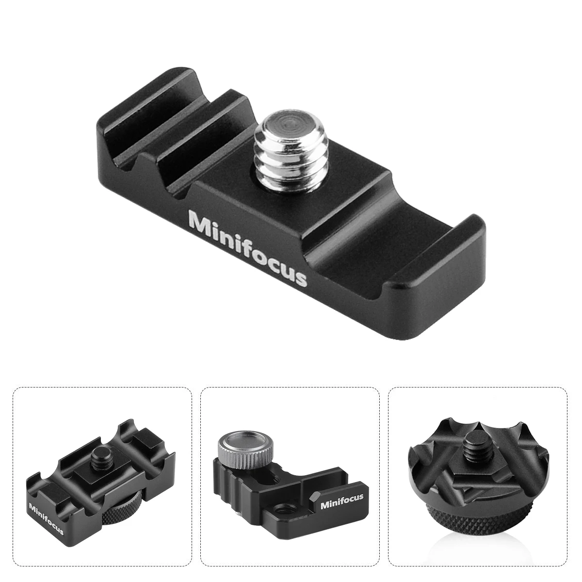 Mini-Tether-Clip für DSLR-Kameras: USB-Kabelschutz für Stativ-Schnellwechselplatte