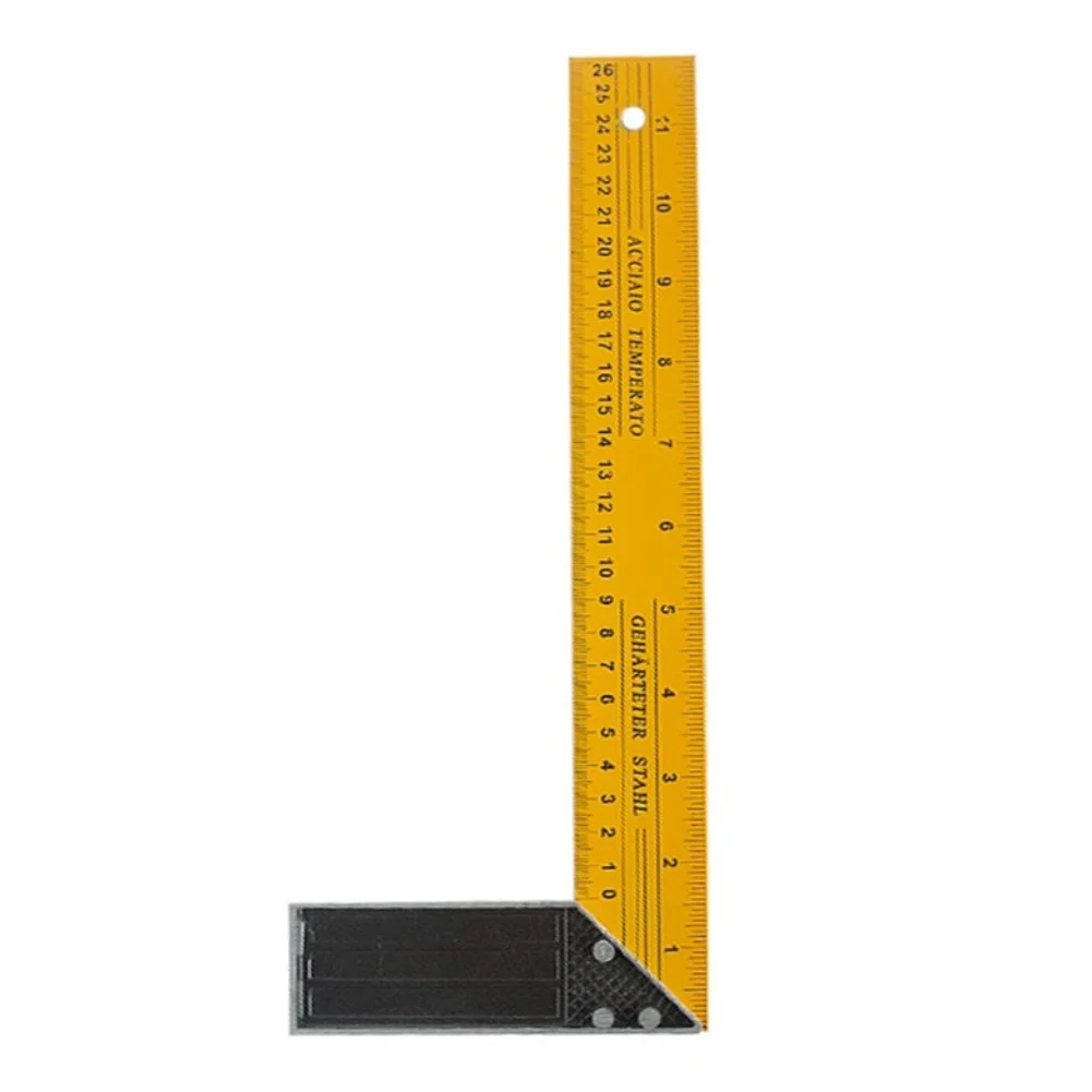 

Угломер 300*124 мм, линейка 90 градусов, измерительный инструмент для измерения углов, двусторонние разметки