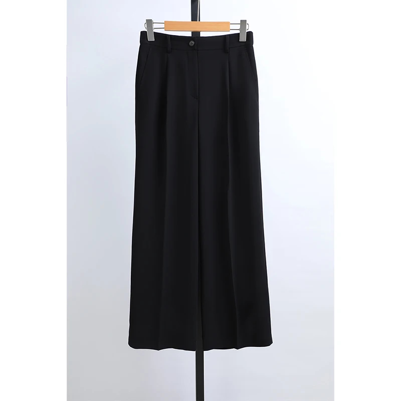 Plones de Traje Awei de Cintura Alta y Pierna Recta para Mujer, Novedad de Primavera, Plones Casus de Moda para el...