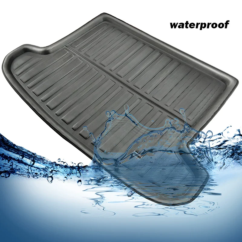 Cargo Boot Liner Tray For Hyundai Tucson TL 2015 2016 2017 2018 2019 Boot Cargo Liner Tray Rear Trunk Floor Mat Carpet Mud Pad