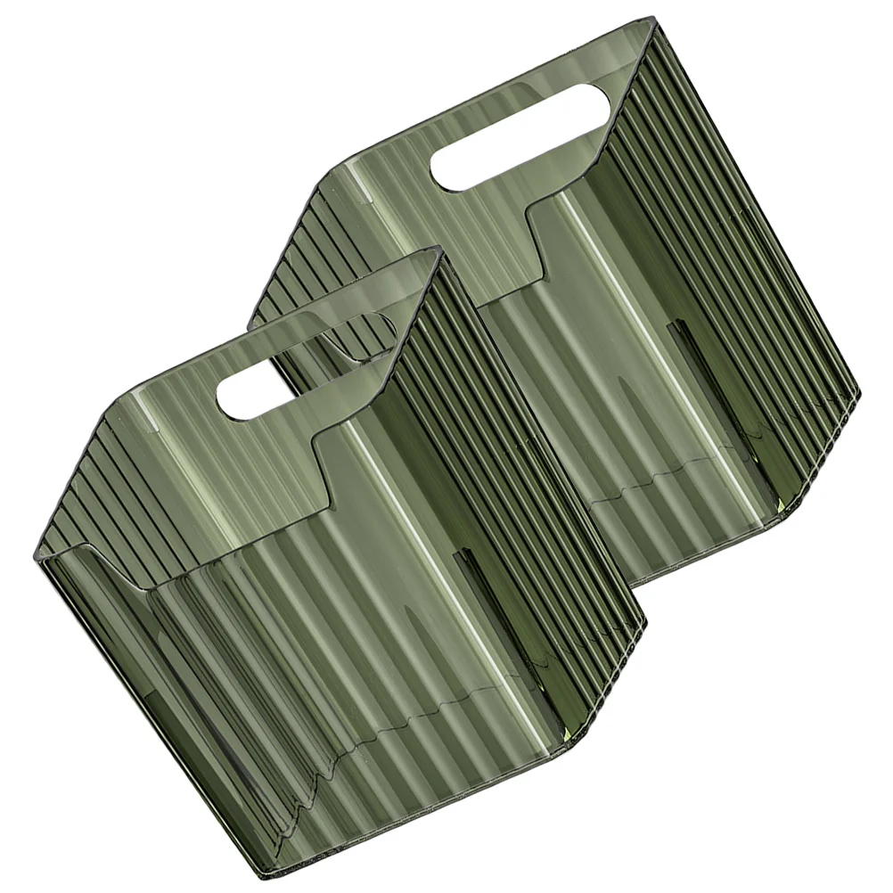 

2Pcs Kitchen Storage Box Clear Refrigerator Organizer for Fridge Fresh Food Preservation Vegetable Container with Deep Design