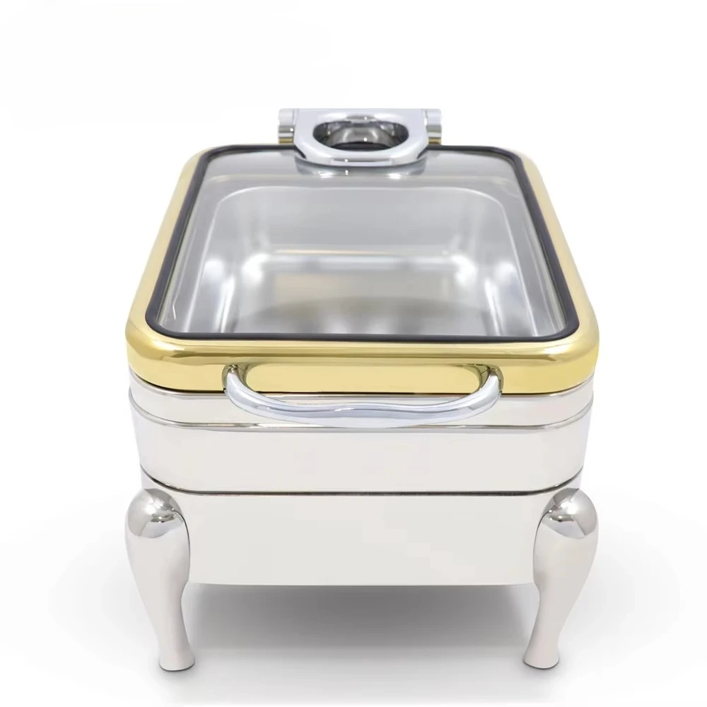 Catering Equipment Buffet Stainless Steel 304 Hot Pot Heating Food Warmer Set