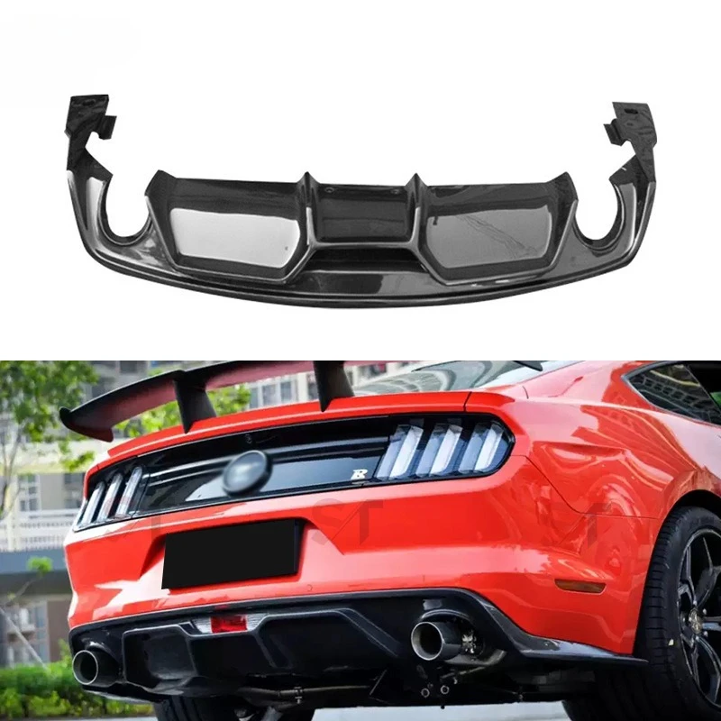 

Подходит для 15-17 Ford Mustang CMST задняя губа из углеродного волокна хвостовая губа задний бампер нижняя губа объемная