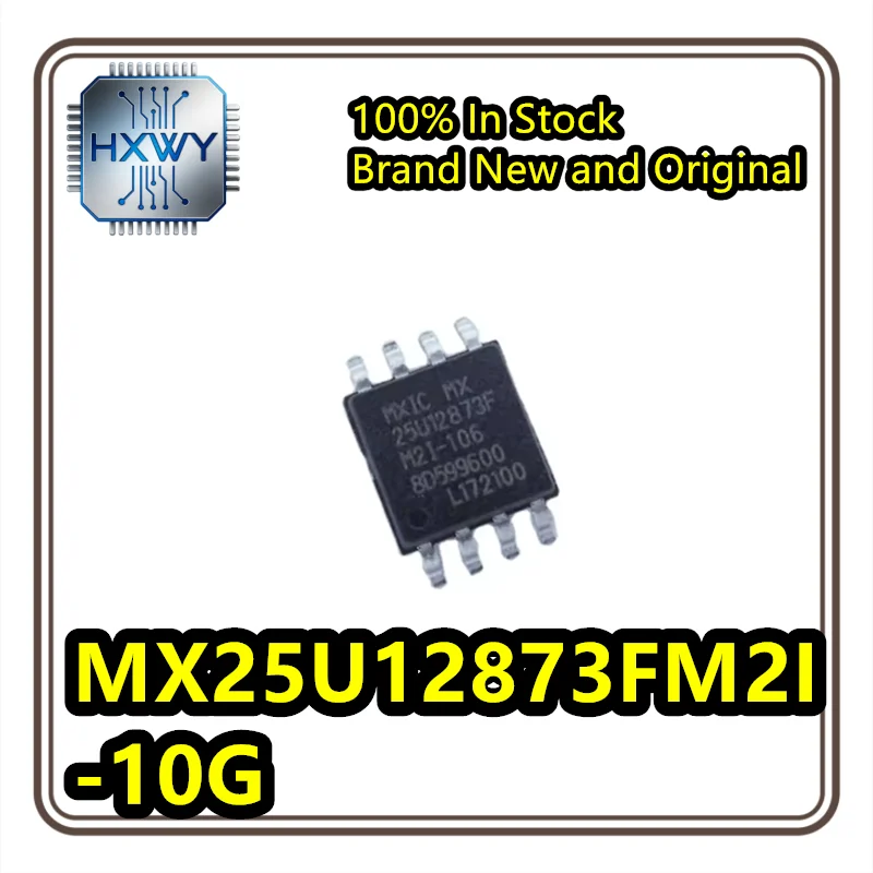 (5/20 units) MX25U12873FM2I-10G MX25U12873FM2I SOP-8 128Mbit SPI NOR Flash Brand New Original In Stock Electronic Device IC