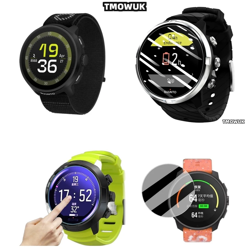 

For Suunto 5 7 9 Peak Pro Race S 45mm 49mm OCEAN Traverse Alpha Impact-Resistant Tempered Glass Protector UV Coating