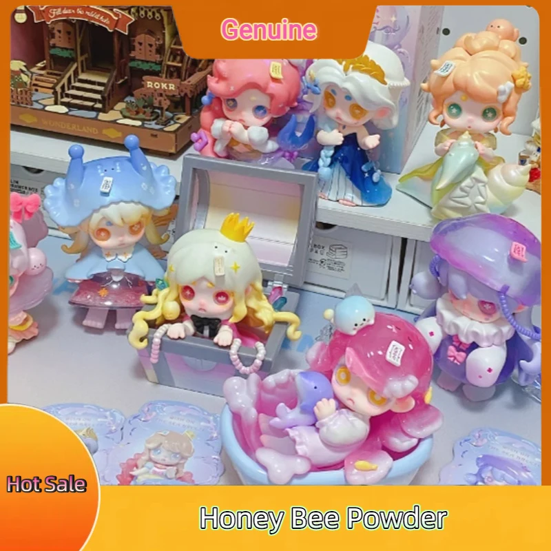 

New Genuine Keeno V3 Wish On The Sea Breeze Series Blind Box Surprise Mystery Box Kawaii Desktop Ornament Girl Customized Gift