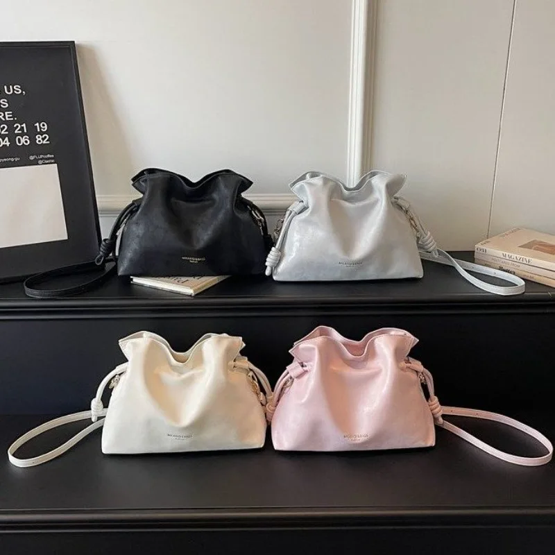 Commuter Diaper Bag High End Minimalist Leather Tote Purse For Women Business Leisure Large Capacity Elegant