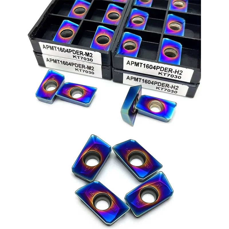 SYS كربيد إدراج APMT APKT APMT1135 APMT1604 PDER M2 H2 XM تحول إدراج CNC 300R 400R صلابة عالية الملونة طحن إدراج #6