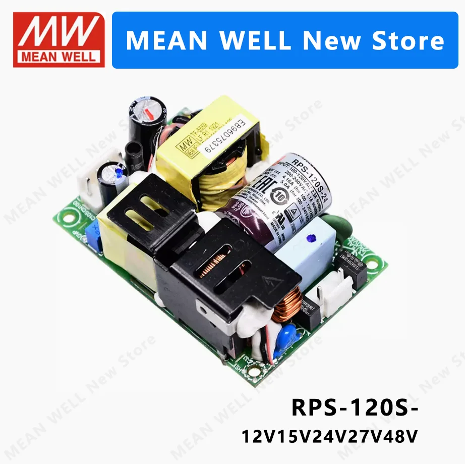 MEAN WELL RPS-120S RPS-120S-12 RPS-120S-15 RPS-120S-24 RPS-120S-48  MEANWELL RPS 120S 120W power supply