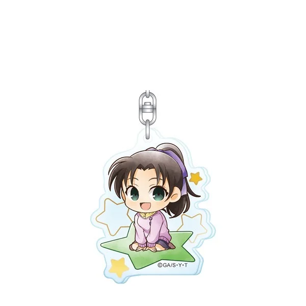 HOT Anime Detective Conan 6CM Acrylic Keychain Pendant Bag Car Keychain Cell phone Accessories  present Firend Christmas Gift