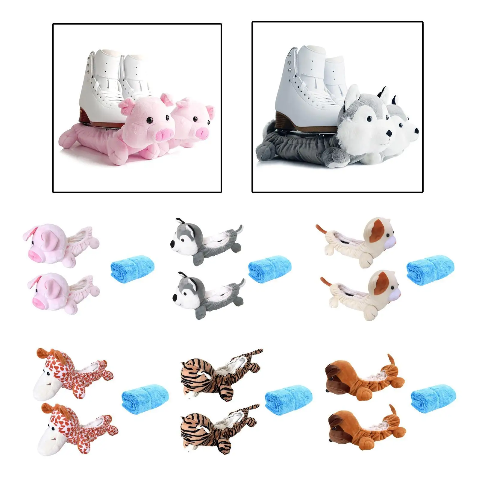 

Чехлы на лезвия для коньков с полотенцем для коньков, хоккейных коньков, фигурных коньков