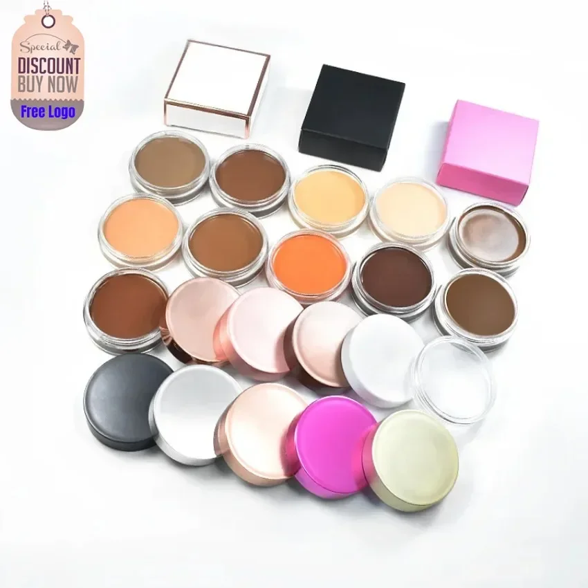 Custom 11 Kleuren Concealer Crème Hoge Covage Langdurige Gemakkelijk Aan Te Brengen Bedekking Voor Donkere Kringen & Markeringen Gezichts Make-Up Fleuren